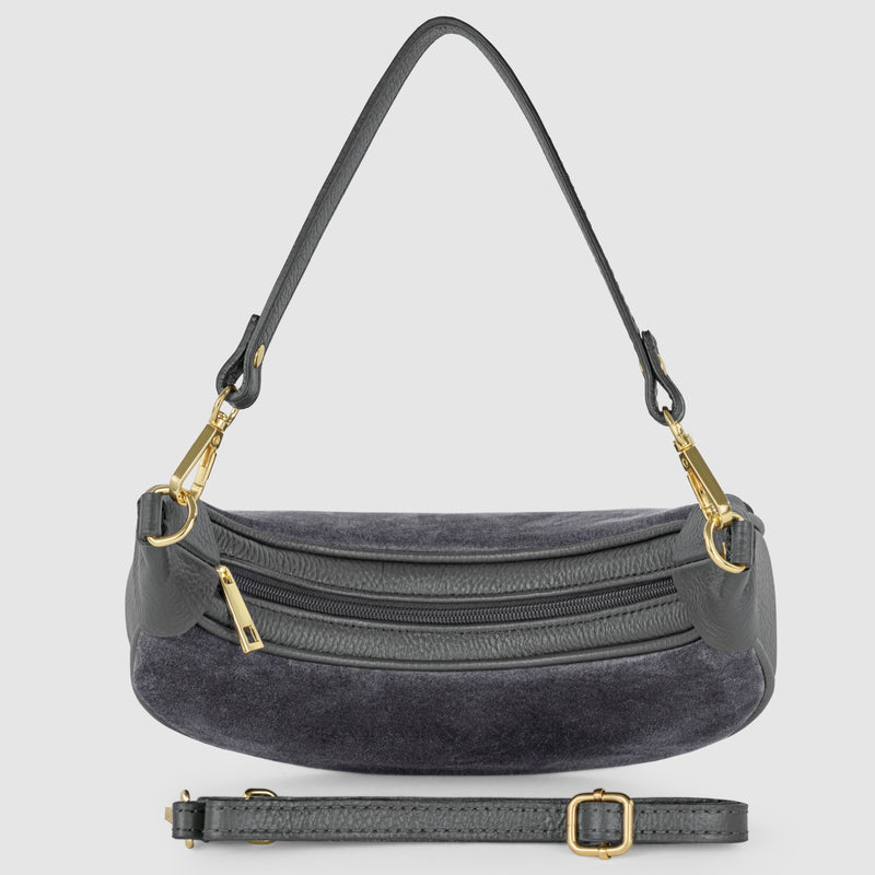 Suede Leather Shoulder Bag