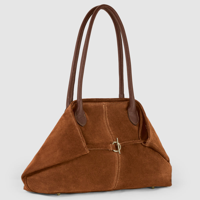 Suede Leather Shoulder Bag