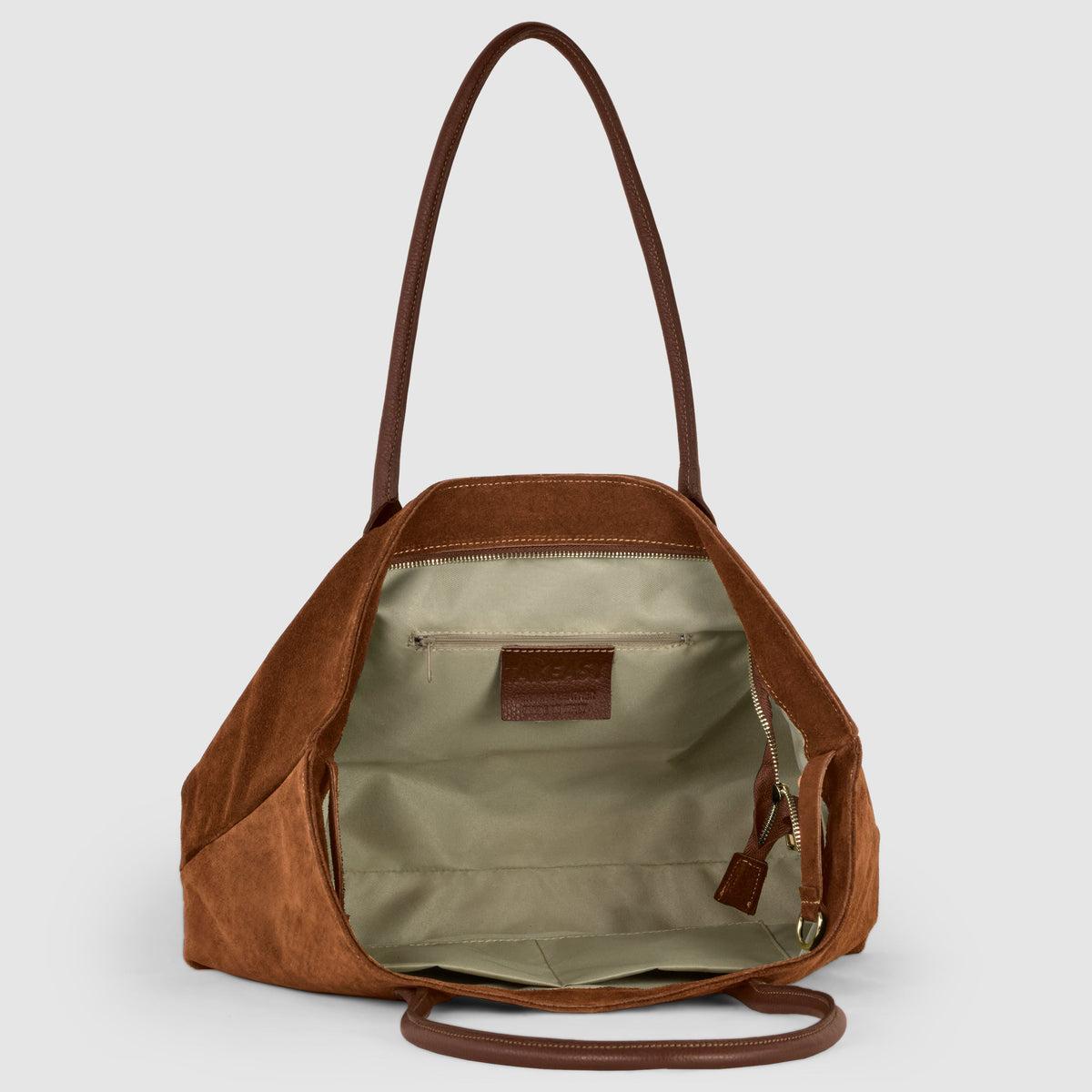 Suede Leather Shoulder Bag