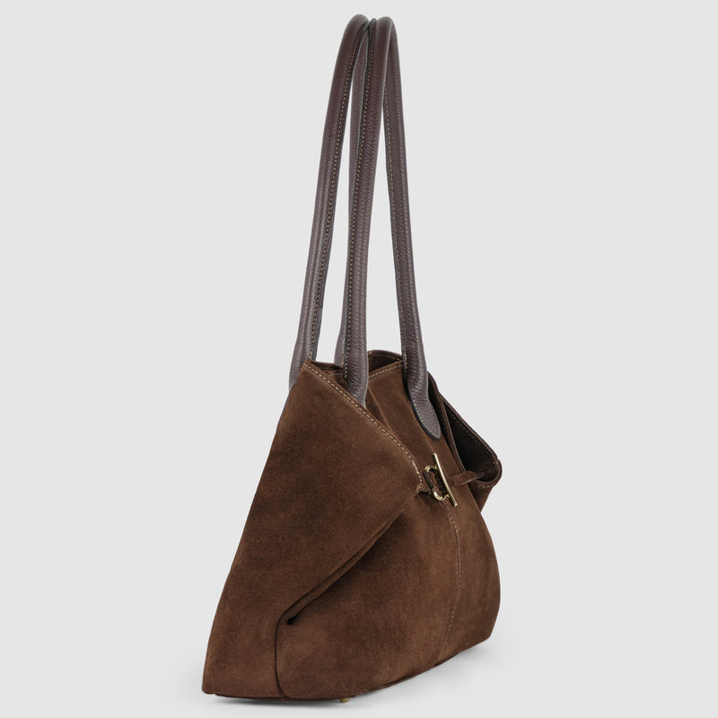 Suede Leather Shoulder Bag