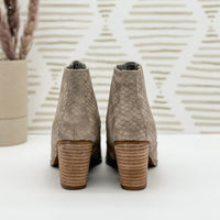 Tarim Bootie in Taupe