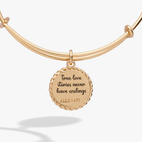 Wife 'True Love Stories Never Have Endings' Charm Bangle
