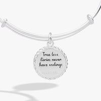 Wife 'True Love Stories Never Have Endings' Charm Bangle