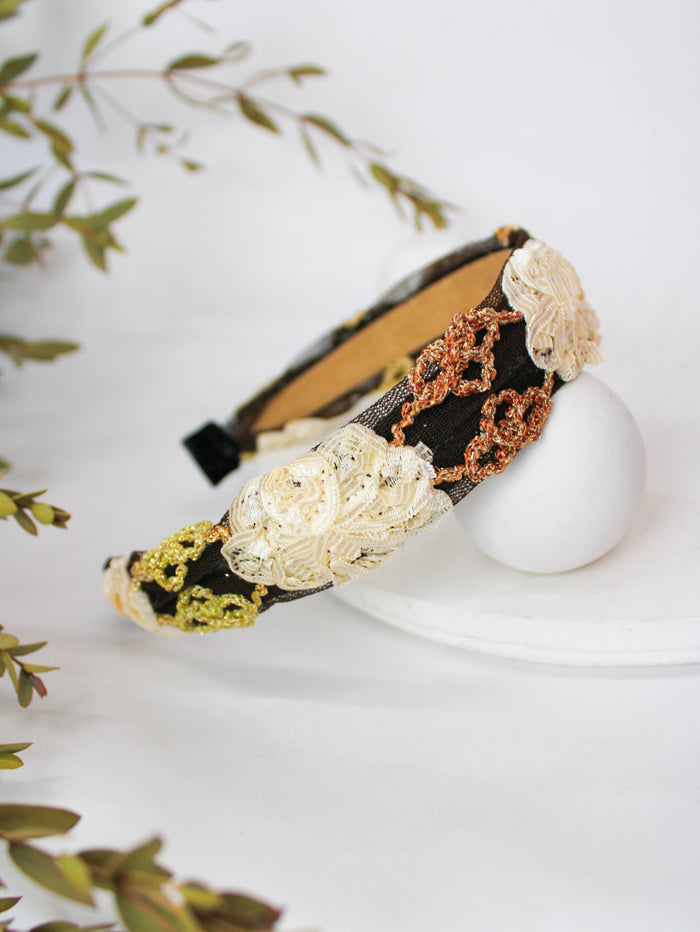 Winter Rose Headband