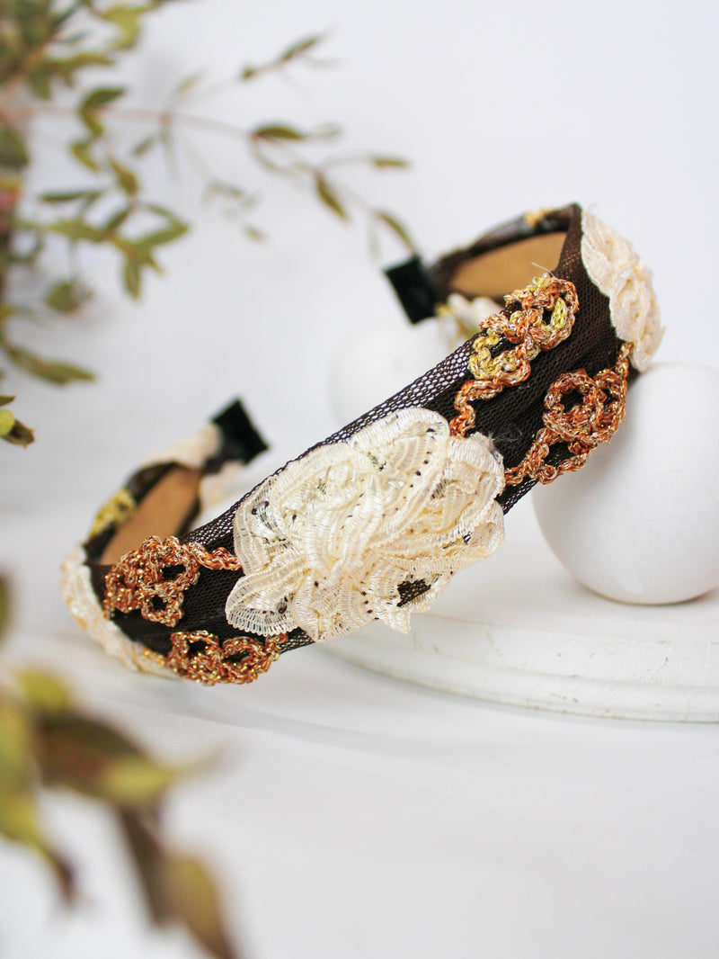 Winter Rose Headband