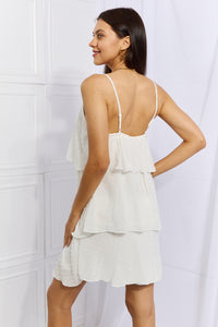 Culture Code By The River Cascade Ruffle Style Cami Dress