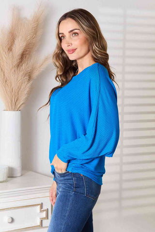 Zenana Batwing Sleeve Blouse