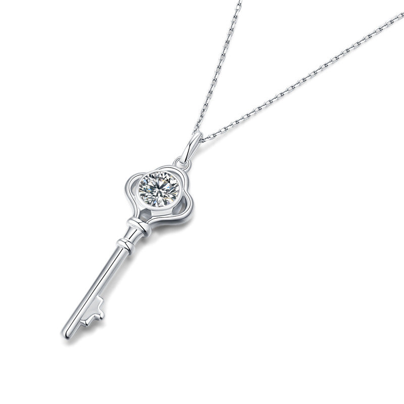 Key Silver Necklace