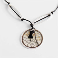 Pagosa Glitter Necklace - Black - The GlamBox Jewels Boutique