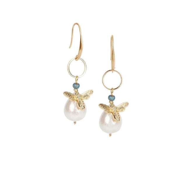 Queen Bee Earrings - The GlamBox Jewels Boutique