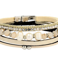 Multi-Stranded Pearls Bracelet - The GlamBox Jewels Boutique