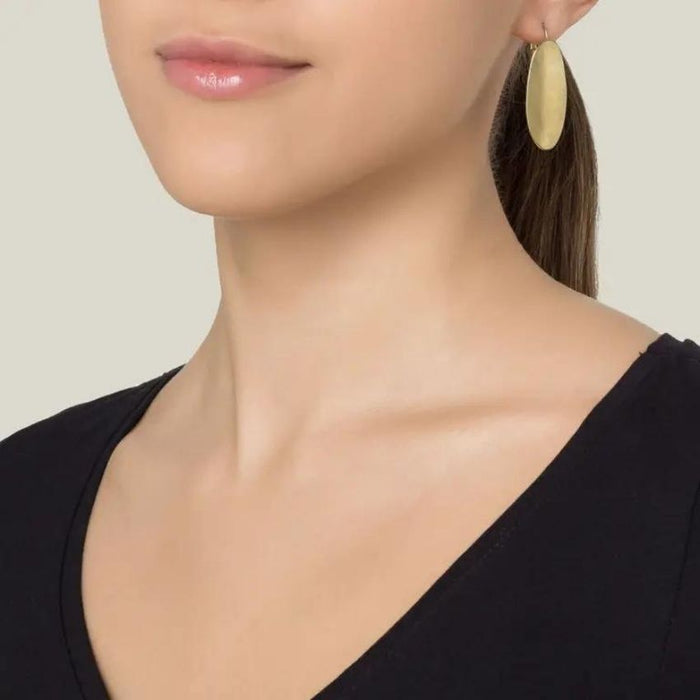 GM Earrings - Gold Plated - The GlamBox Jewels Boutique