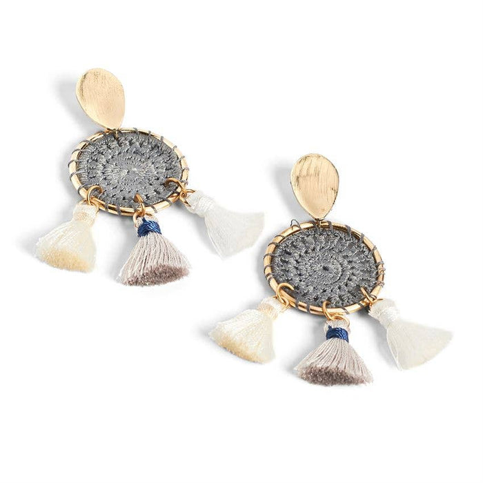 Macrame Earrings - The GlamBox Jewels Boutique