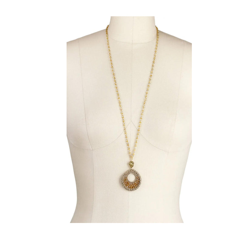 Vivaan Teardrop Pendant Necklace - The GlamBox Jewels Boutique