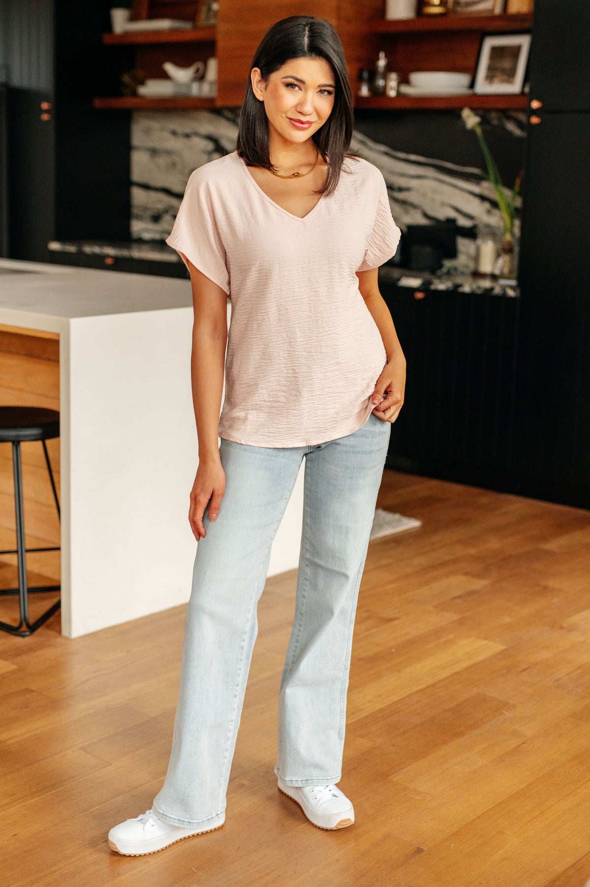 Frequently Asked Questions V-Neck Top