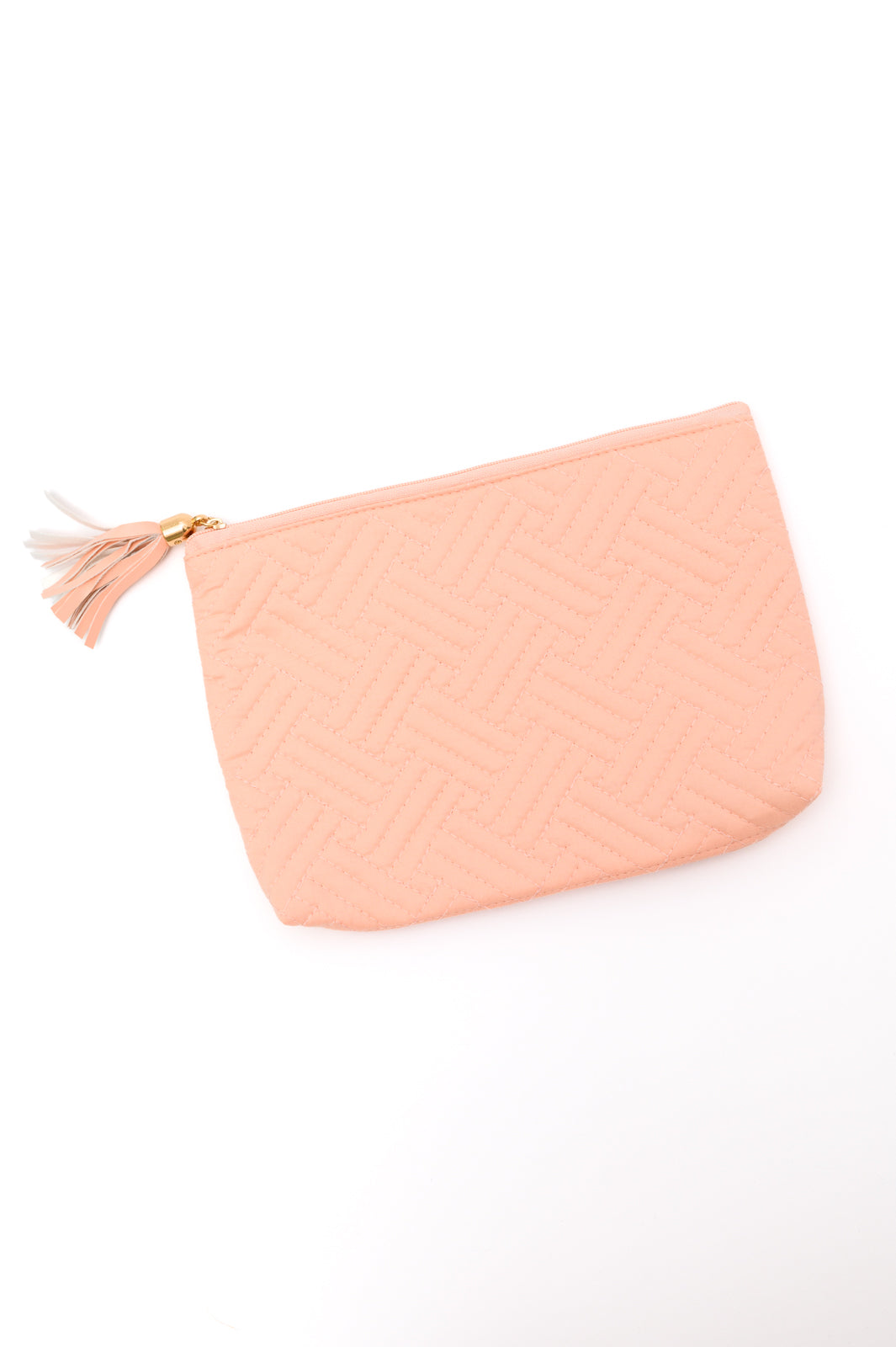 Quilted Travel Zip Pouch