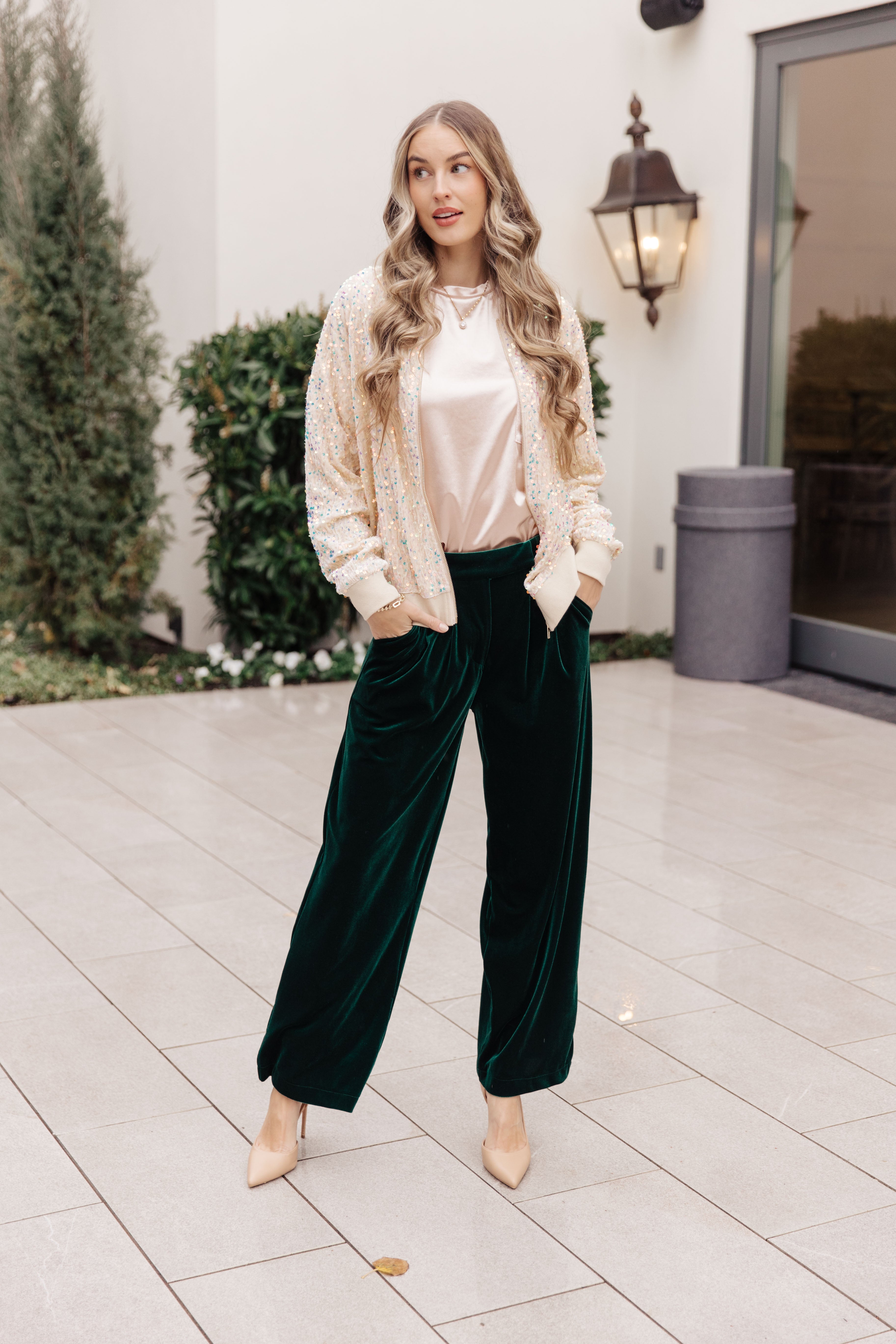 Velvet Elvis Wide Leg Pants