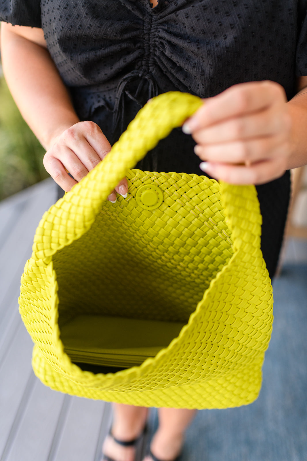 Woven and Worn Tote