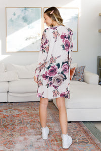 Cárdigan Floreciendo con Felicidad