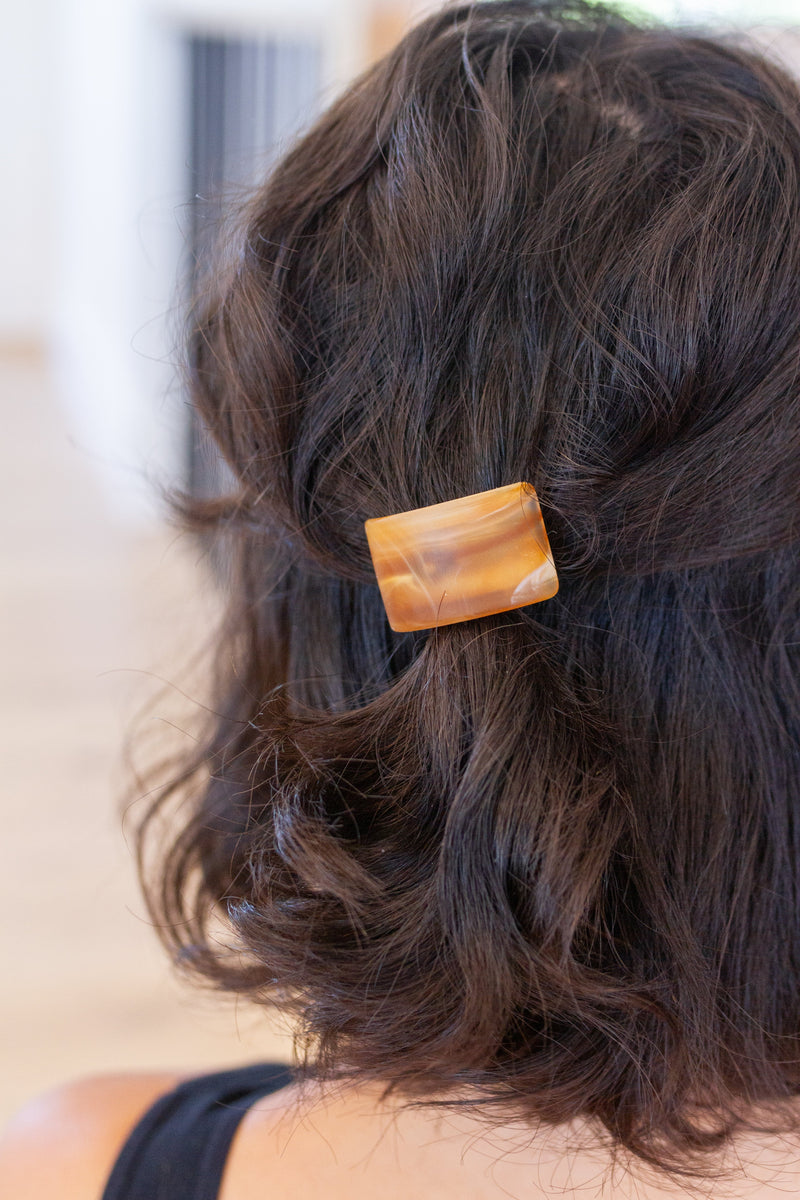 Elástico para el cabello con puños rectangulares