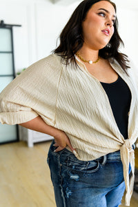 Camisa con lazo delantero de Castaway