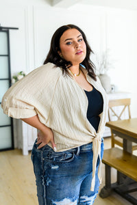 Camisa con lazo delantero de Castaway