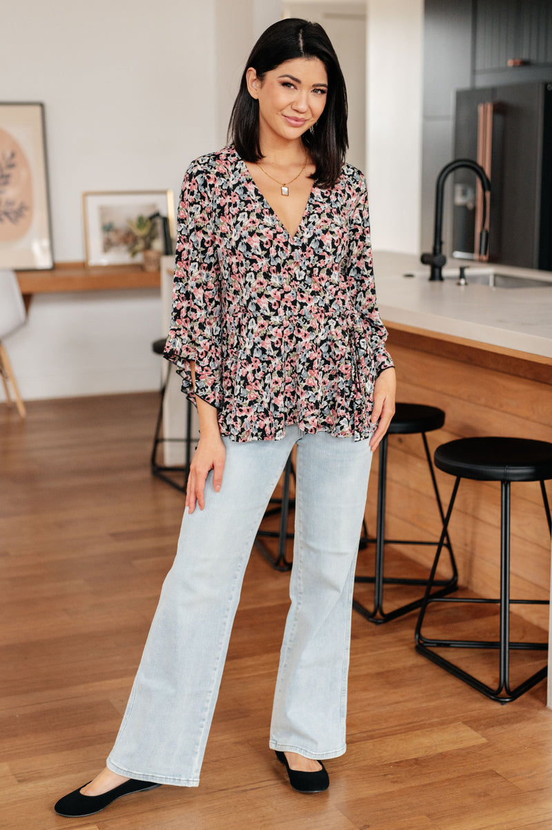 Blusa con mangas de ángel "Hazlo todo" 