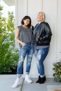 Top de manga corta no tan convencional