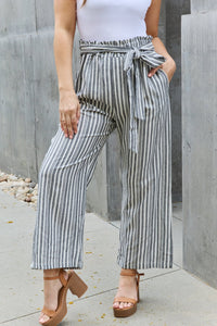 Heimish Find Your Path Striped Culotte Pants
