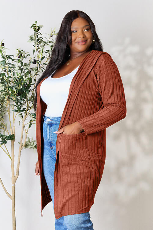 Basic Bae Ribbed Cardigan