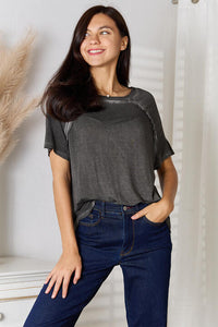 Zenana Raglan Sleeve T-Shirt