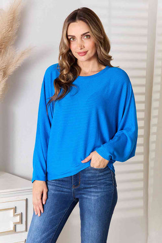 Zenana Batwing Sleeve Blouse