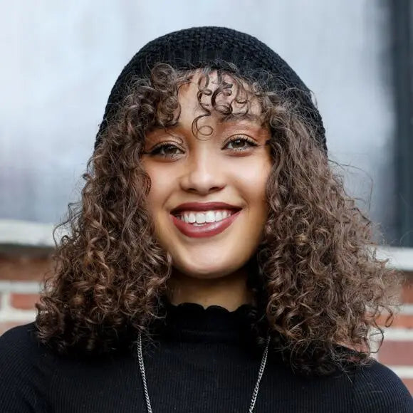 Waffle Knit Slouchy Beanie - The GlamBox Jewels Boutique