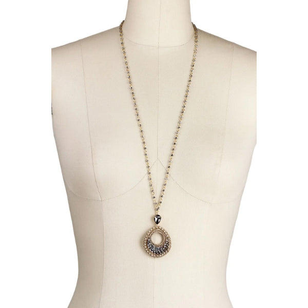 Vivaan Teardrop Pendant Necklace - The GlamBox Jewels Boutique